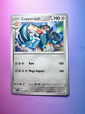 copperajah - 110/159 (uncommon) — pokemon: journey together
